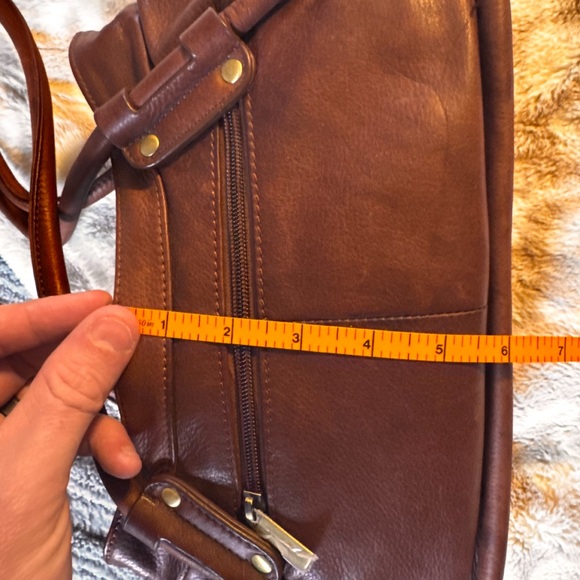 Women’s Vera Pelle genuine leather shoulder bag - Picture 10 of 10